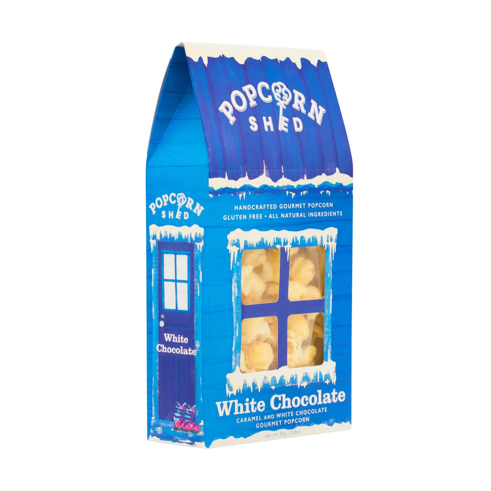 White Chocolate Popcorn Shed 80g