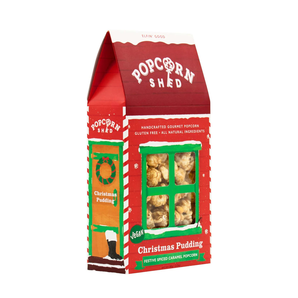 Christmas Pudding Popcorn Shed 80g