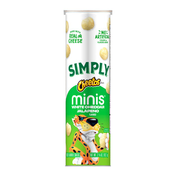 Simply Cheetos White Cheddar Minis Jalapeno 102.7g (Best Before  30th June 2026)