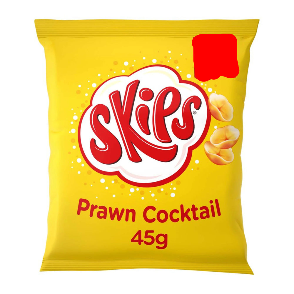Skips Prawn Cocktail Flavour Crisps 45g Best Before (19/07/25)