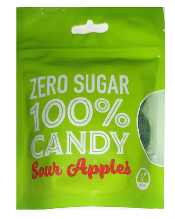 Zero Sugar 100% Candy Sour Apples 120g
