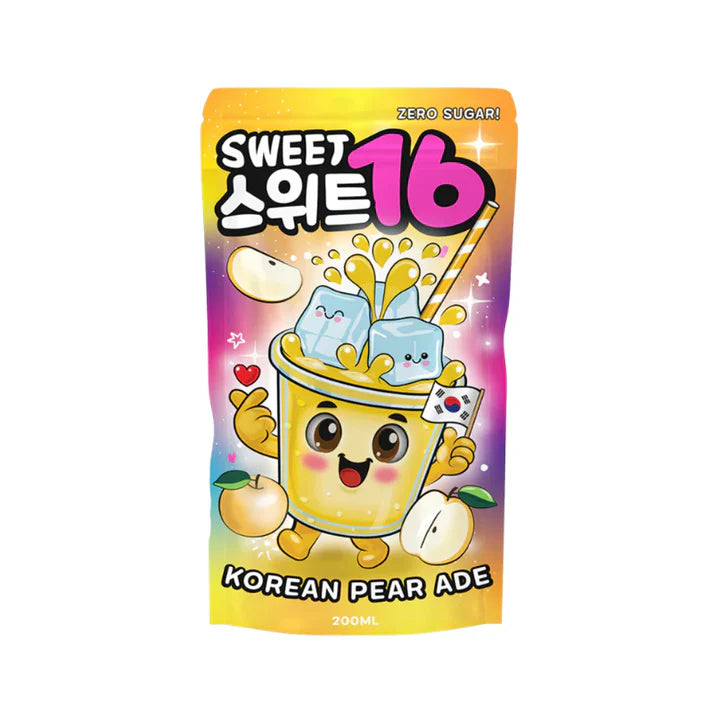 Sweet16 Korean Pearade Zero Sugar (South Korea) 200ml
