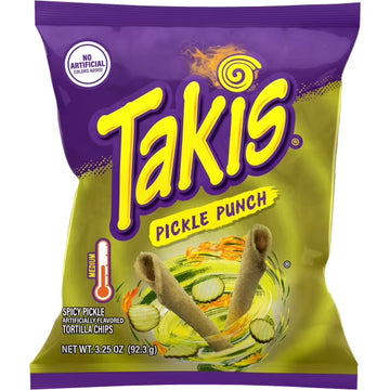 Takis Pickle Punch Rolled Tortilla Chips 92.3g