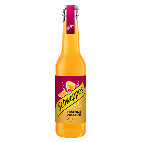 Schweppes Orange Passion Glass Bottle (European) 275ml