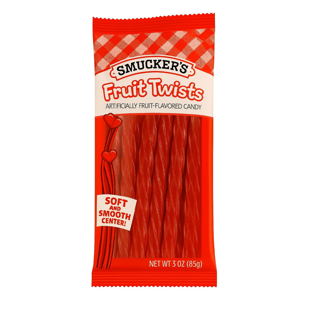 Smucker's Fruit Twist Candy Strawberry Flavour 142g