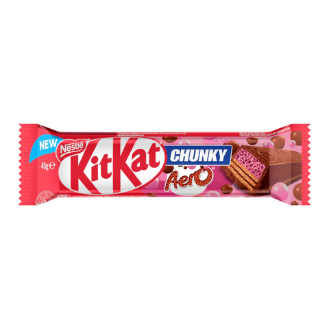 KitKat Chunky Strawberry Aero 45g (Aus)