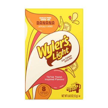 Wyler's Light Banana flavor Singles To Go 12g