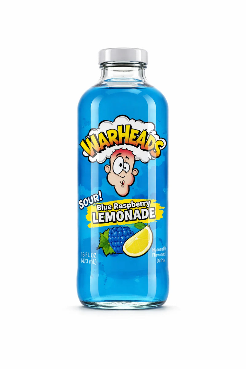 Warheads Sour Blue Raspberry Lemonade 473ml – Candymail UK