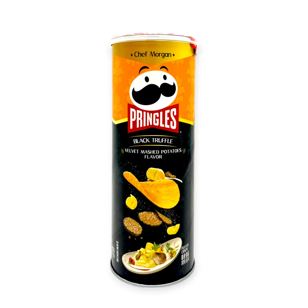 Pringles Black Truffle Velvet Mashed Potatoes – 80g (China)  DAMAGED PACKAGING