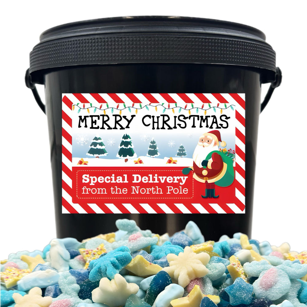 Pick and Mix Sweets - 2Kg Large Frosty's Festive Mix Bucket