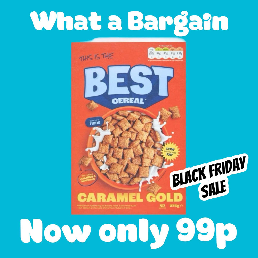 Sidemen Best Cereal Caramel Gold 375g