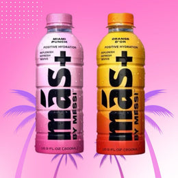 Pack de 2 boissons MAS+ By Messi, 2 x 500 ml 