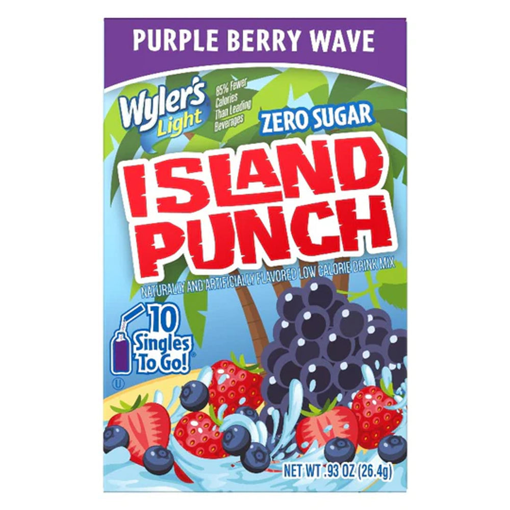 Wyler’s Light “Purple Berry Wave” Island Punch – 33.5 g Singles To Go