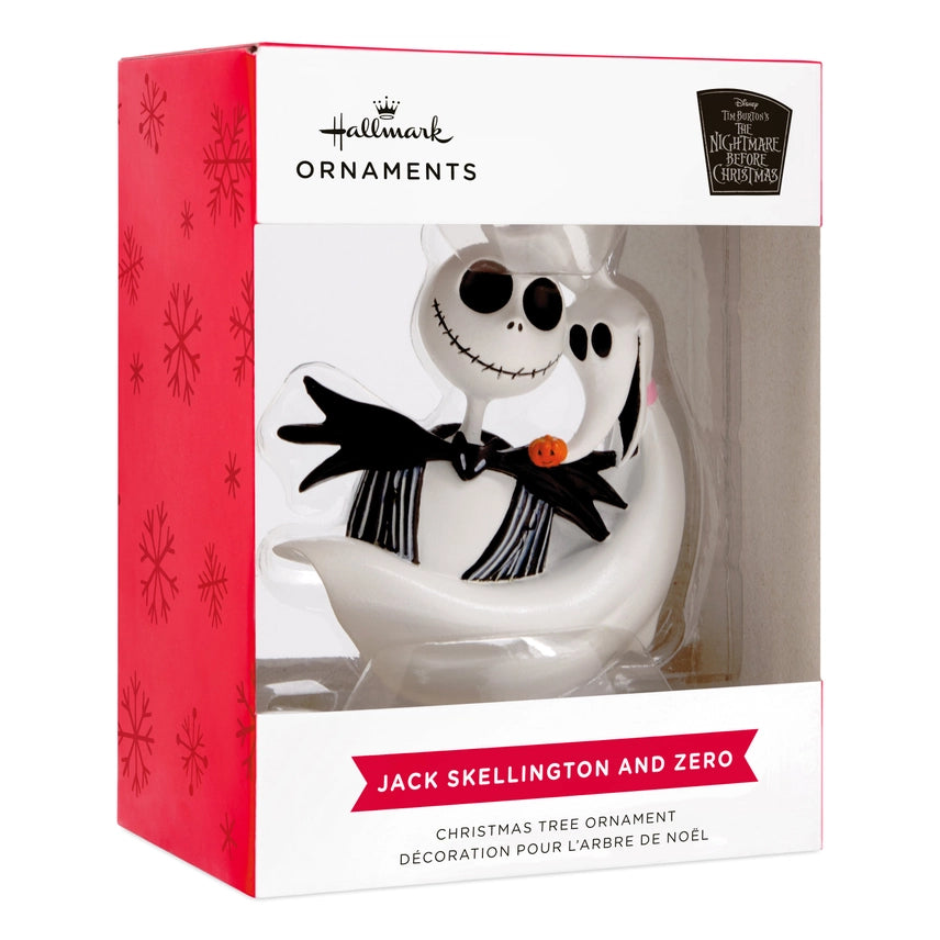 
                  
                    Collectable The Nightmare Before Christmas Jack Skellington & Zero Ornament
                  
                
