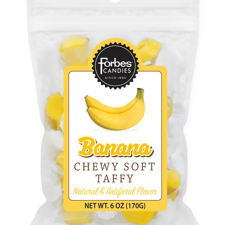 Forbes Candies Salt Water Taffy Banana 170g