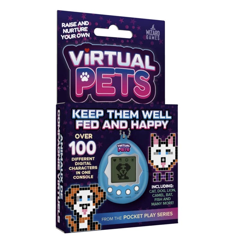 
                  
                    Virtual Pets 2.0 – 100-in-1 Electronic Digital Pet Keyring Game
                  
                