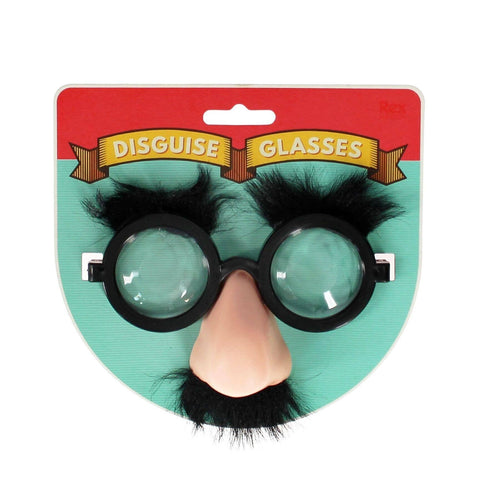 Classic Disguise Glasses – Funny Nose, Moustache & Eyebrows