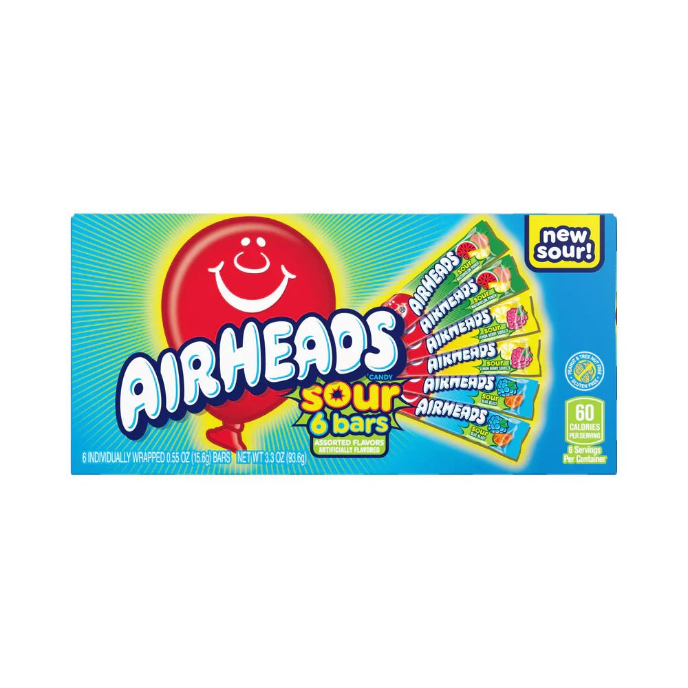 Airheads Sour Theatre Box 93.6g - Candy Mail UK