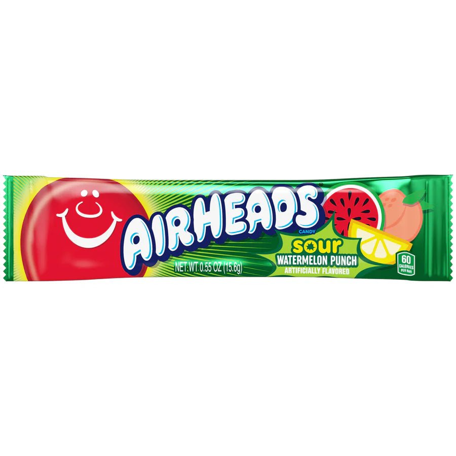 Airheads Sour Watermelon Punch Bar 15.6g - Candy Mail UK