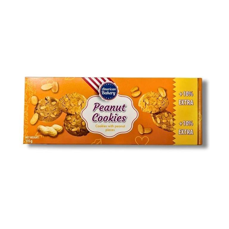 American Bakery Peanut Cookies 135g - Candy Mail UK