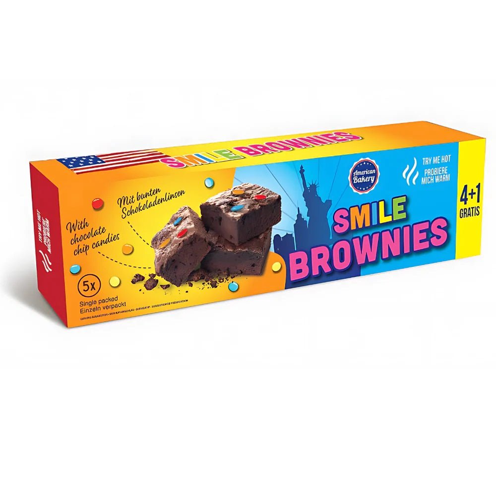 American Bakery Smile Brownies 100g - Candy Mail UK