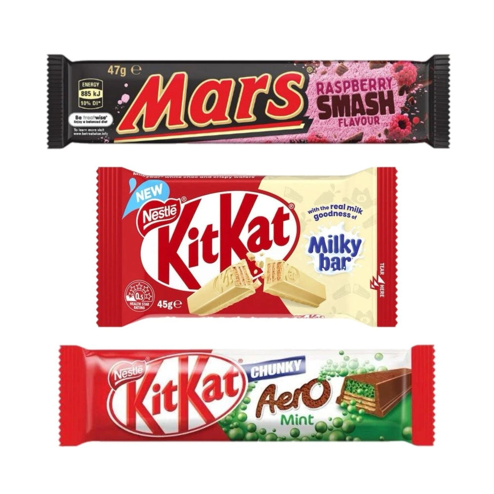 Aussie Chocolate Trio Pack - Candy Mail UK