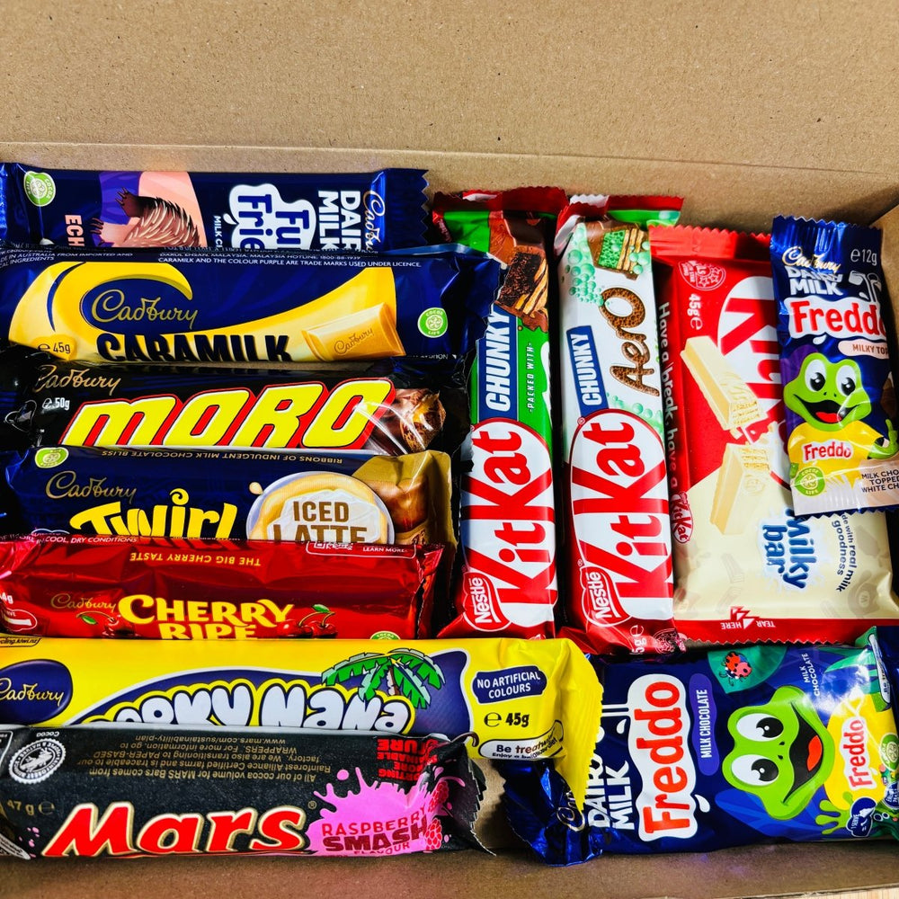 
                  
                    Australian Chocolate Mystery Selection Box - Candy Mail UK
                  
                