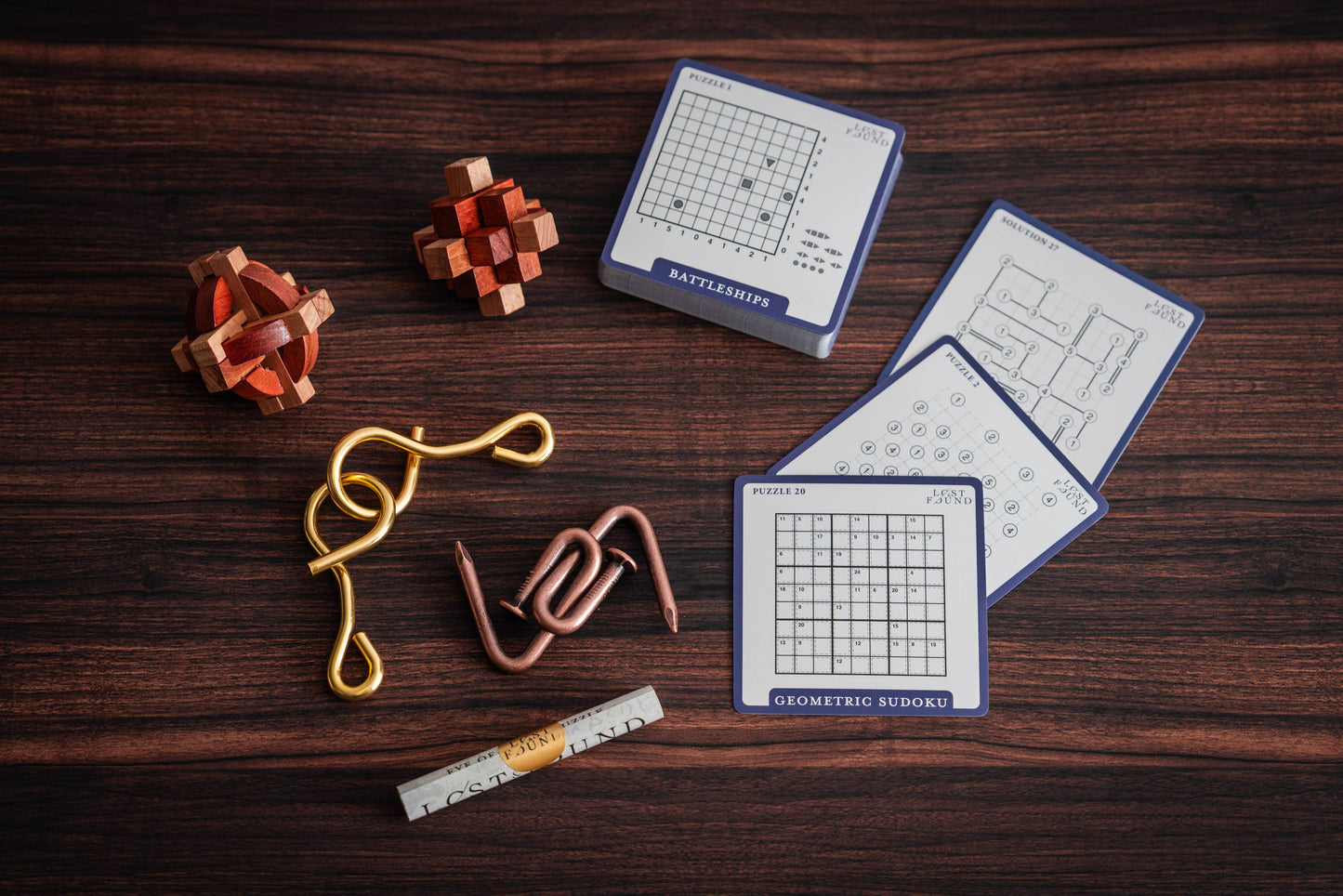 
                  
                    Lost & Found: Ancient Civilization Set of 5 - Wooden Puzzle
                  
                