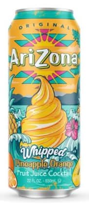 Arizona Whipped Pineapple Orange 650ml - Candymail UK
