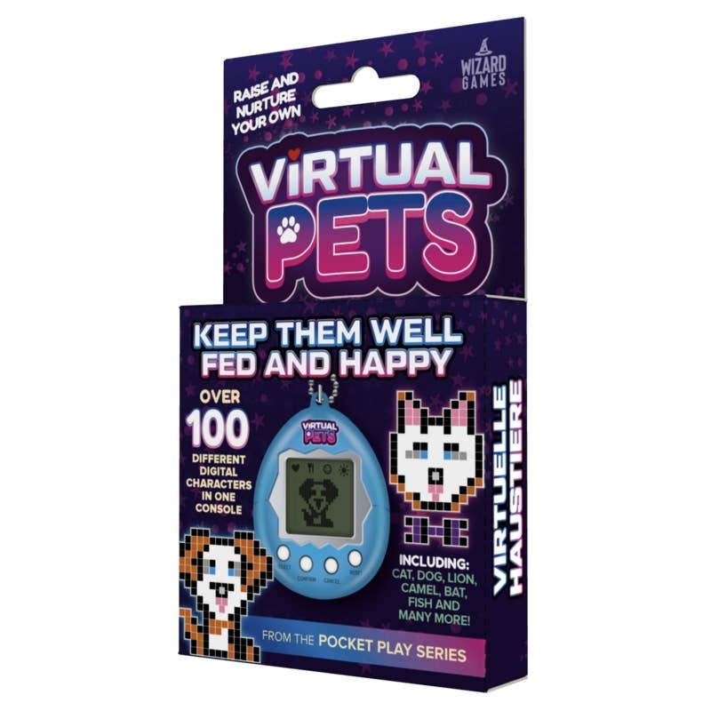 
                  
                    Virtual Pets 2.0 – 100-in-1 Electronic Digital Pet Keyring Game
                  
                
