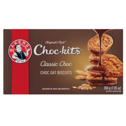 Bakers Choc - Kits Classic Choc (South Africa) 200g - Candy Mail UK