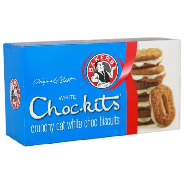Bakers Choc-Kits White Choc (South Africa) 200g - Candy Mail UK