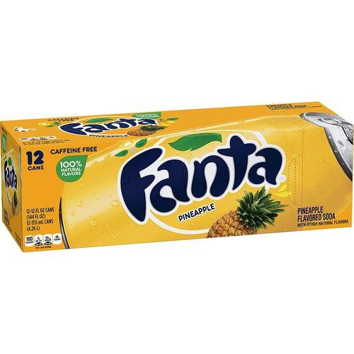 (Best Before: 16/12/2024) Case of Fanta Pineapple - Candy Mail UK