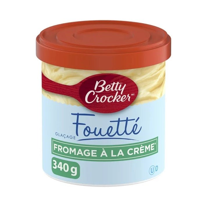 Betty Crocker Whipped Frosting Cream Cheese (Canada) 340g - Candy Mail UK