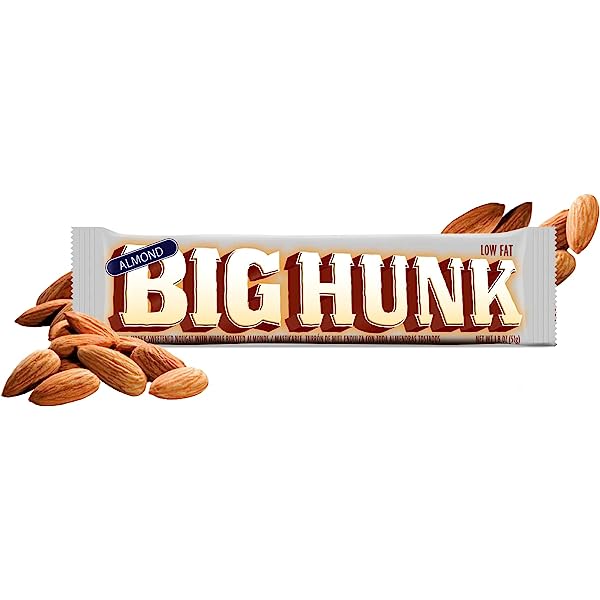 Big Hunk Almond Bar 51g (27/09/24) - Candy Mail UK