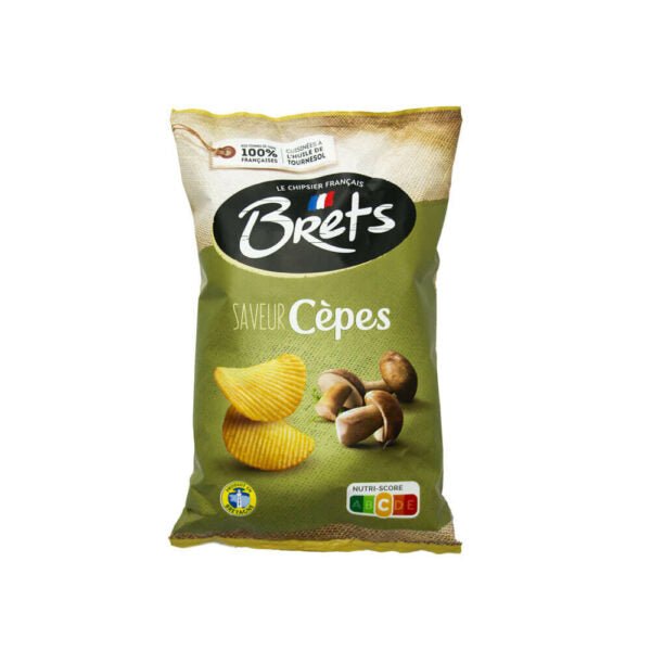 Bret’s Cepes Mushroom Crisps 125g (France) - Candy Mail UK