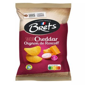 Bret’s Cheddar & Roscoff Onion Crisps 125g (France) - Candy Mail UK