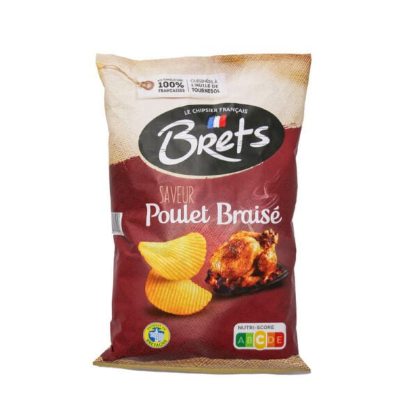 Bret’s Chicken Crisps 125g (France) - Candy Mail UK