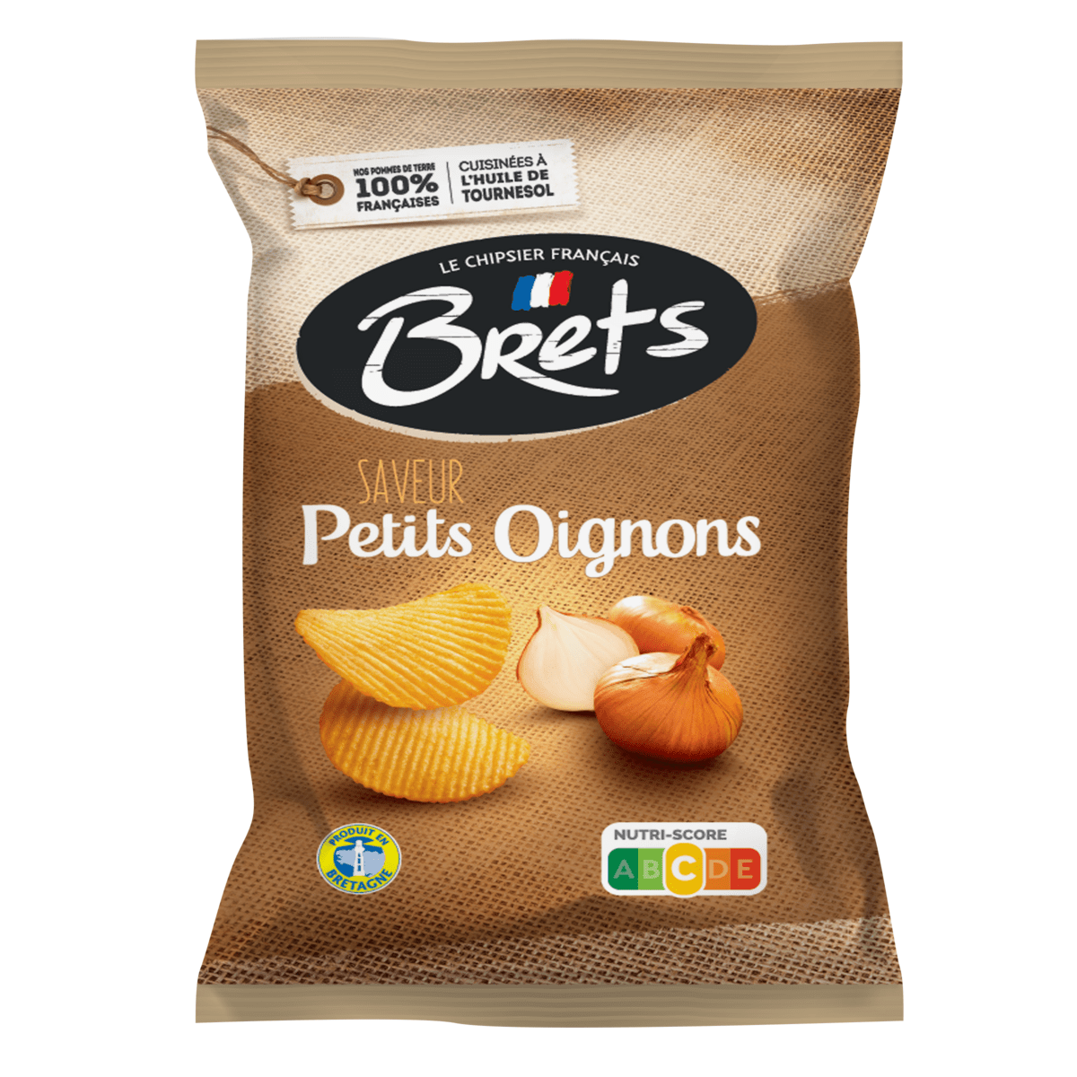 Bret’s Small Onion Crisps 125g (France) - Candy Mail UK