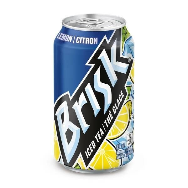 Brisk Iced Tea Lemon Can (Canada) 355ml - Candy Mail UK