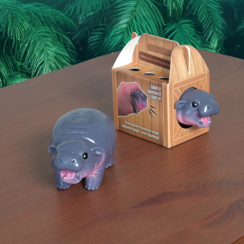 
                  
                    Squishmy Hippo | Cute Stress Relief Toy | Secret Santa Gift
                  
                