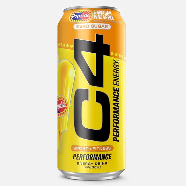 C4 Energy Hawaiian Pineapple Popsicle 473ml - Candy Mail UK