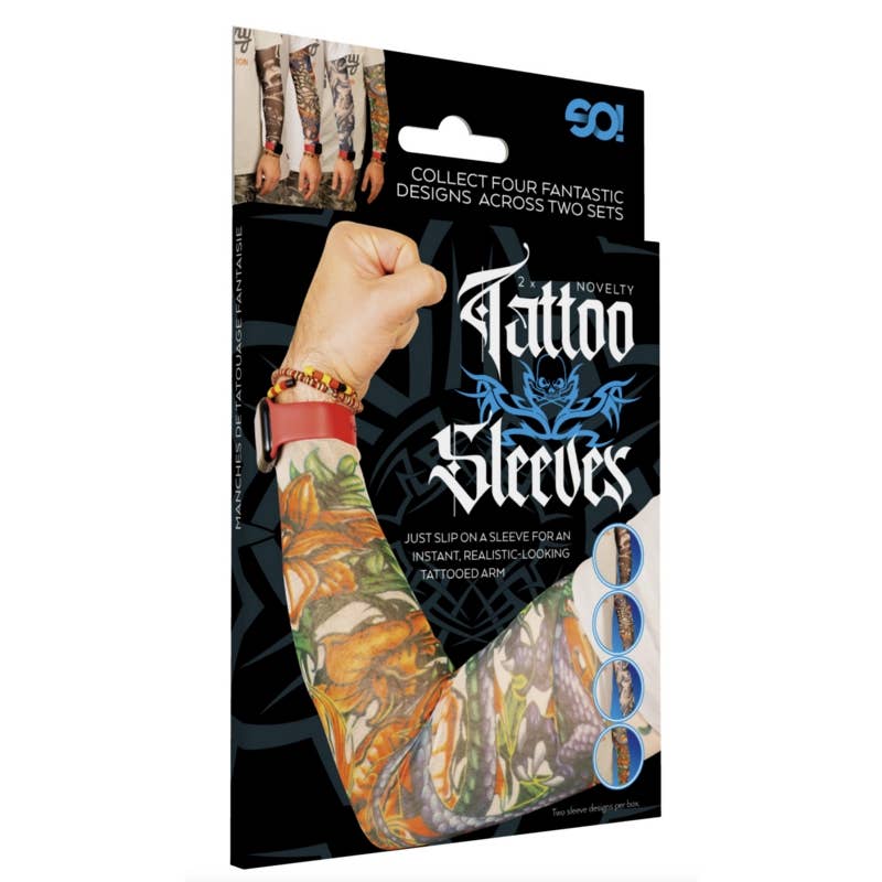 
                  
                    Tattoo Sleeves – Pack of 2 Realistic Fake Tattoo Arm Sleeves
                  
                