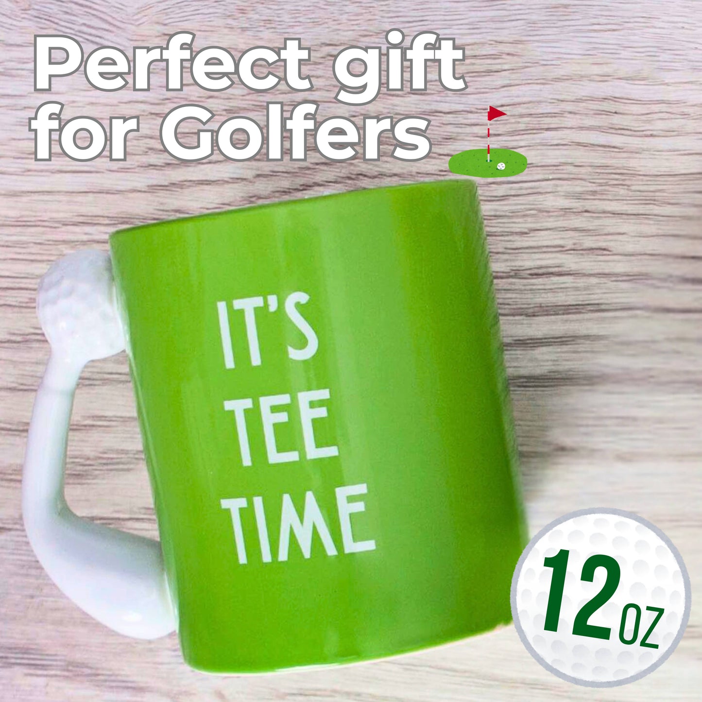 
                  
                    Golf Gift Mug - It's Tee Time - Men's Gifts
                  
                
