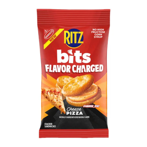 Ritz Bitz Flavour Charge Cheese Pizza 85g - Candymail UK