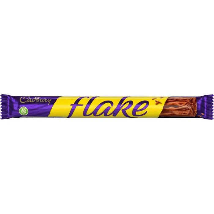 Cadbury Flake Chocolate Bar 32g BEST BEFORE  OCTOBER 2025