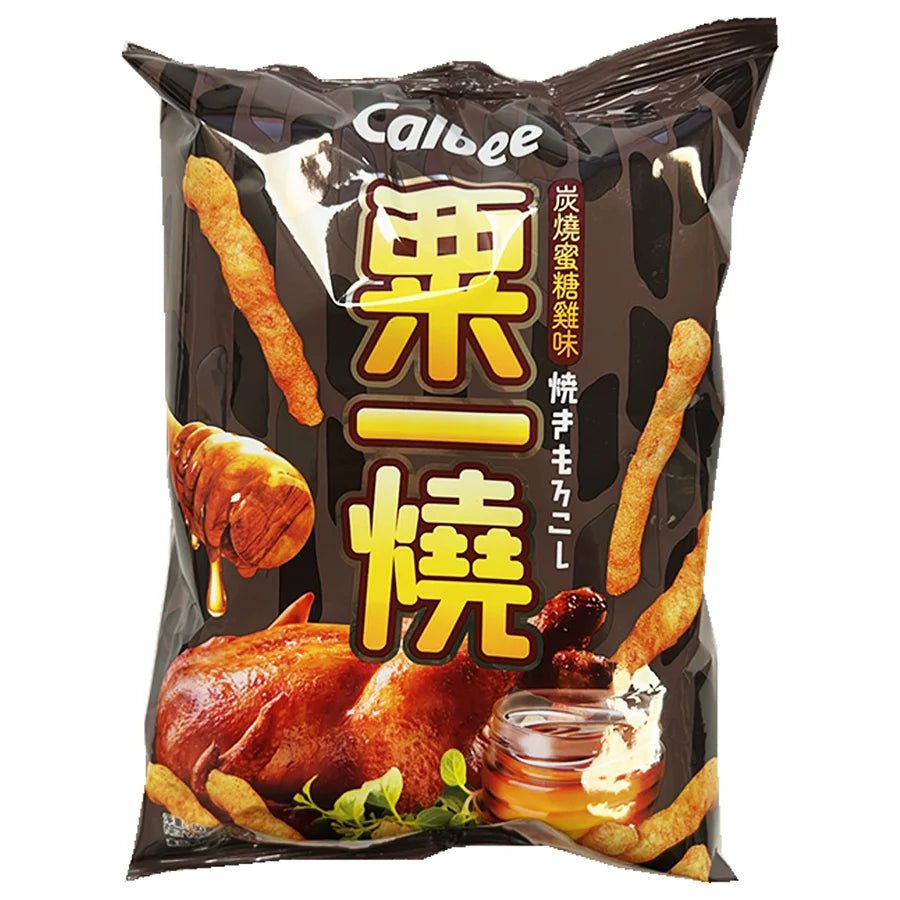 Calbee Grill A Corn - Roasted Honey Chicken Flavour 80g - Candy Mail UK