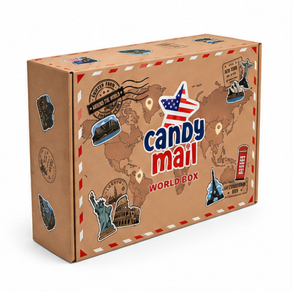 
                  
                    Amerikanische Süßigkeiten und World Candy Supreme Box
                  
                