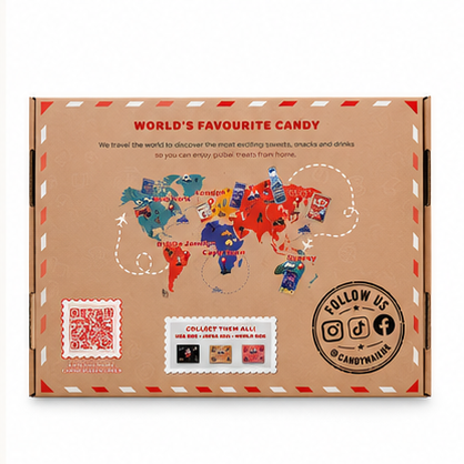 
                  
                    Amerikanische Süßigkeiten und World Candy Supreme Box
                  
                