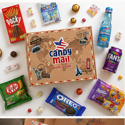 
                  
                    Amerikanische Süßigkeiten und World Candy Supreme Box
                  
                